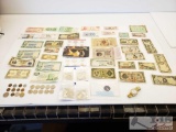 1995 US Mint Coin Set, Dollars and Coins From Various Countries, Seiko Watch