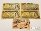 Canadian Dollars, Westward-Ho Casino Player's Party Book