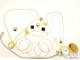 Costume Jewelry, Gold Necklace Watch and Ring Plated, Luxury Pocket Watch, and more
