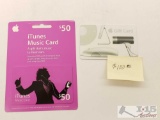 $100 Apple Gift Card, $50 iTunes Gift Card