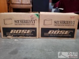 2 Bose 901 Series VI Speakers in Box, Custom Black Special Edition,