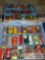 Approx 70 Vintage Lesney Matchbox, Hot Wheels, and Other Small Diecast Cars in Matchbox Case