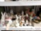 Porcelain and Other Figurines of Animals, Angels, Kettles, etc...