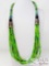 Authentic Native American Turquoise Necklace by Artist Tommy Singer. Sterling Silver and Turquoise