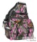 Pink Real Oak Cordura Nylon Insulated Horn Bag