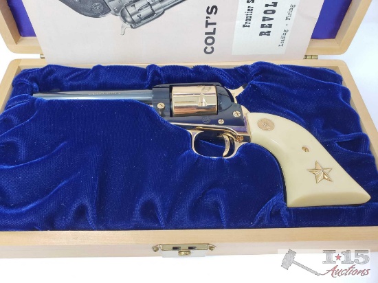 Colt Alamo Model Single Action Frontier Scout .22lr Revolver with Case