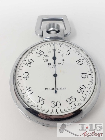 elgin timer military stopwatch