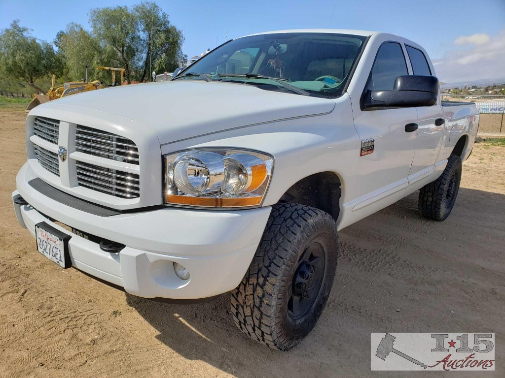 2006 Dodge Ram 2500 Heavy Duty 5.9L Cummins Diesel 4x4 CURRENT SMOG!! See Video!