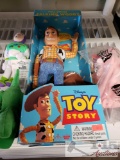 Think Way Toy Story Pull-String Talking Woody, and other Toy Story Plushes