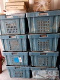 8 Totes of Decorative Plates- Approx 150+ Plates