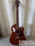 Fender Acoustic Guitar Model CD-140SCE All Mahogany