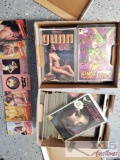 2 Boxes of Erotic Comic Books Including Tommi Gun, Sally Forth, Hellina, and More..