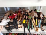 Barbies and Other Dolls, Includes Marilyn Monroe, Princess Diana, and More