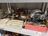 Silver Plated and Various Silverware