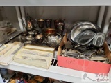 Silver Plated and Various Silverware