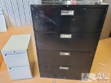 Black HON Filing Cabinet 36