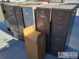11 Hon Filing Cabinets with 1 New in Box Drawer and File Folder Frames