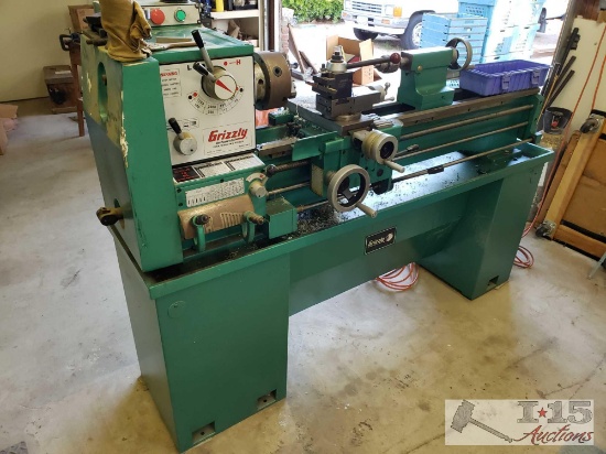 Grizzly Industrial Lathe Model G4016, with Accessories