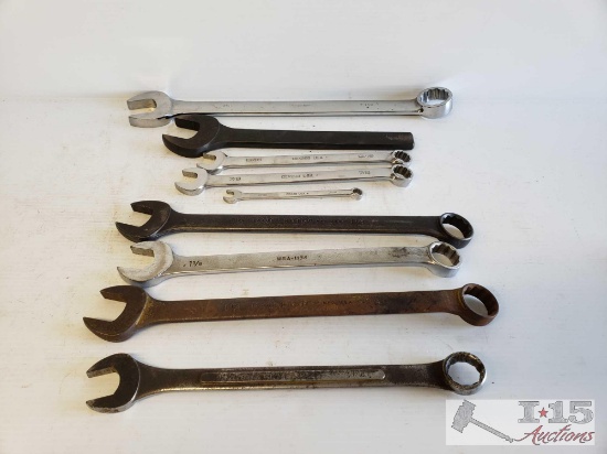 Snap-On Tools- Wrenches Approx 5 Snap-on and Approx 4 Misc