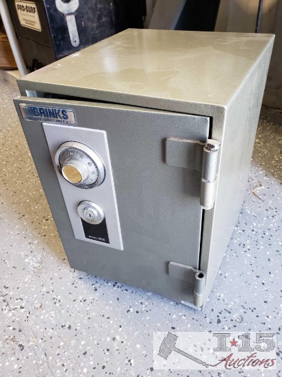 Brinks Home Security Safe, We do NOT have the Combo, Safe is Open