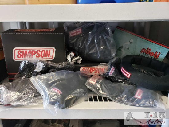 Simpson Racing Gear Approx 11 Pieces
