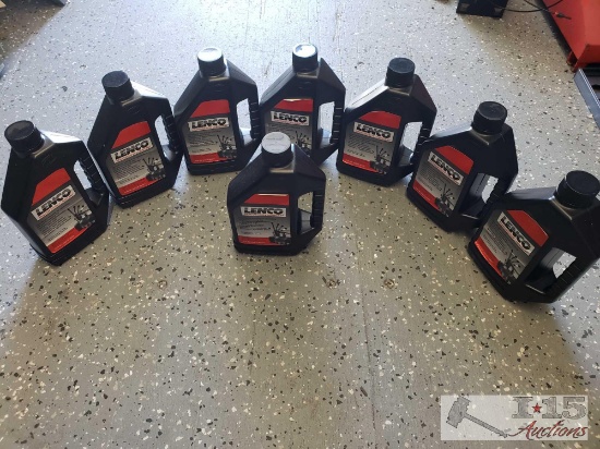 LENCO Transmission Lubricant, Approx 9 Bottles