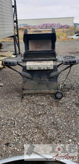 UniFlame Gas Grill with Side Burner 51"...60"...23"
