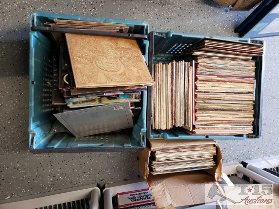 Records- 2 Totes Full, Beatles, Led Zeppelin & Many More
