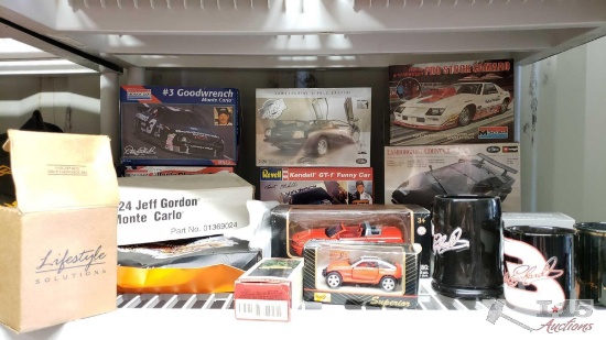 1:24 Scale Model Car Kits, Die-Cast Cars, Coffee Mugs and More