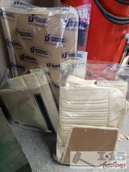 Distinctive Industries 1971 Ford Torino Door Panels and Seat Covers, All New in Boxes