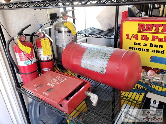 Fire Extinguishers, Buckeye, Amerex, First Alert