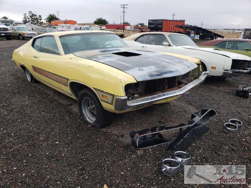 1970 Ford Fairlane Torino GT Cobra Yellow