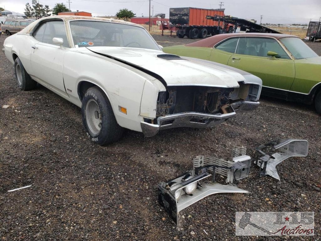1970 Mercury Cyclone White