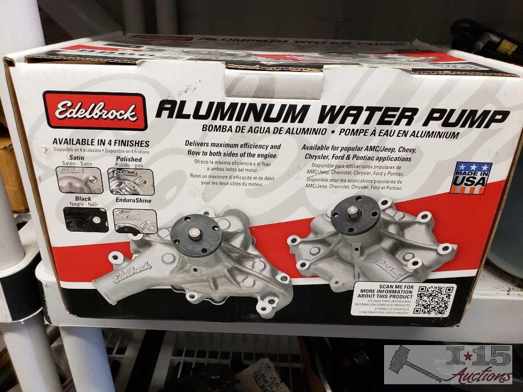 Edelbrock Aluminium Water Pump