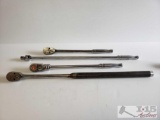 Snap-on Tools, 3 1/2? Drive Ratchets and a breaker bar 15