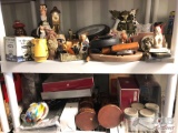 Assorted Figurines, Decor, Decorative Plates and More