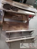 Stainless Steel Shelving and Bench