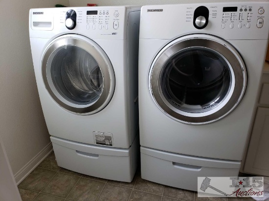 Samsung Front Loading Washer and Dryer
