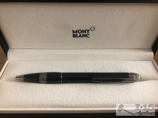 Mont Blanc Star Walker Midnight Ball Point Pen