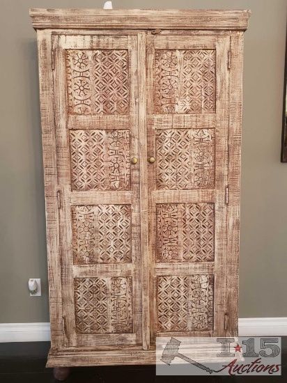 Wooden Bhakti Cabinet