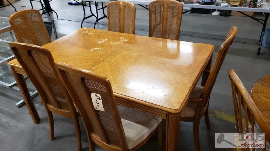 Woodtone Dining Table with 6 Chairs