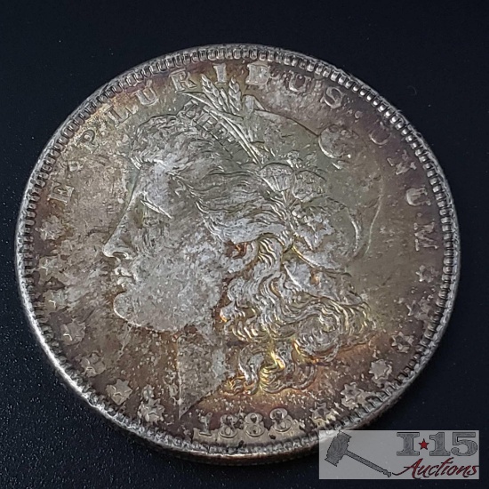 1883 Morgan Silver Dollar, Philadelphia Mint