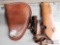 Leather Holster and Pistol Case