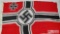 German World War II Naval Kriegsmarine Combat Swastika Battle Flag
