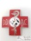 German World War II Medical DD AC Doctors Breast Badge