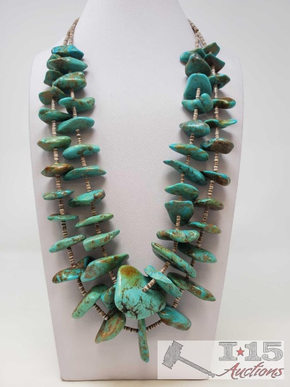 Two Turquoise Necklaces