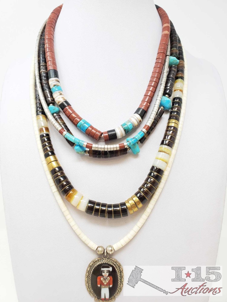 Assorted Beaded Necklaces