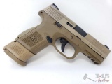 FN America FNS-9C 9mm Semi-Automatic Pistol, No CA Transfer