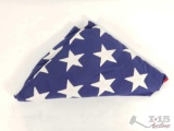 American Flag Folded Military Style