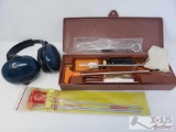 Hopper's Gun Cleaning Kit and U.S Safety Ear Muffs